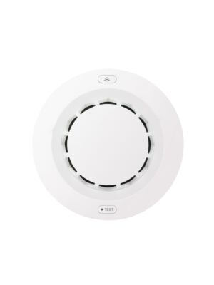 Sensor de fumaça sem fio PNI SafeHouse HS262 compatível com o aplicativo Tuya, alarme sonoro