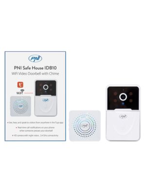 Campainha com vídeo PNI Safe House IDB10, WiFi