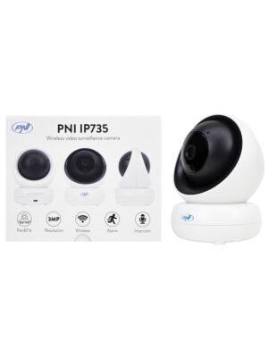 Câmera de vigilância por vídeo PNI IP735 3Mp