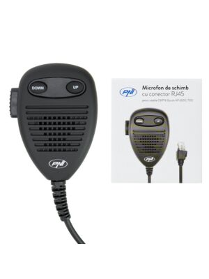 Microfone para estações de rádio CB 6500, 7120