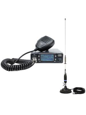 Estação de rádio USB CB PNI Escort HP 9700 e antena CB PNI S75