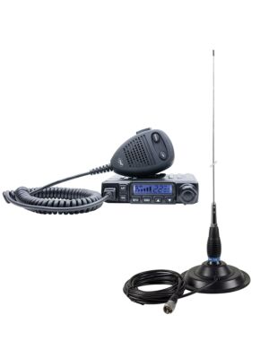 Bandeja CB PNI Escort Escada HP 6500 ASQ + CB PNI ML145 Antena Magnética