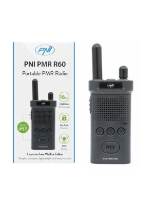 Estação de rádio portátil PNI PMR R60 446MHz