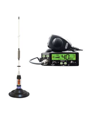 Presidente Teddy II ASC AMFM, VOX, NB, ANL, 12V + Antena CB PNI ML70 a