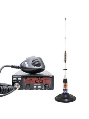 Kit Rádio CB Presidente RONALD ASC 10/12M + Antena CB PNI ML70