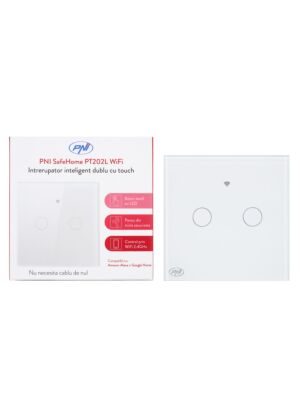 Interruptor inteligente com PNI SafeHome PT202L touch