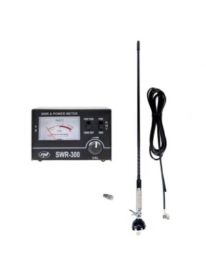 Antena PNI S60 CB e refletômetro para medição de ROE