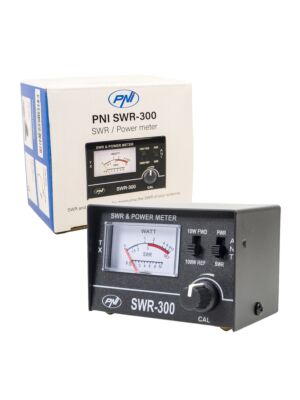 Medidor refletômetro pni SWR-300 PWR-SWR, para medir swr de antena de rádio em frequência 26-30mhz e potência de estação de rádio c