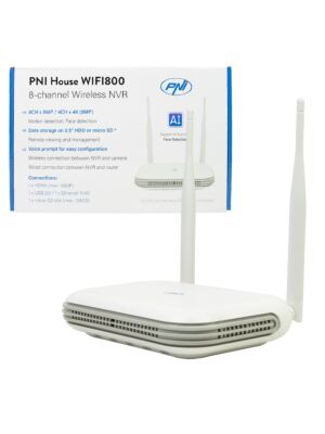 Casa NVR PNI sem fio WIFI800