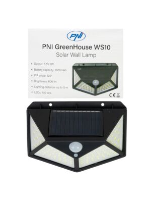 Lâmpada solar LED PNI GreenHouse