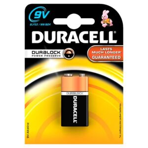 Bateria Duracell Duracell Alcalina 9V