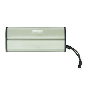 Bateria PNI 50Ah-S para poste de iluminação pública de 60 W, cinza