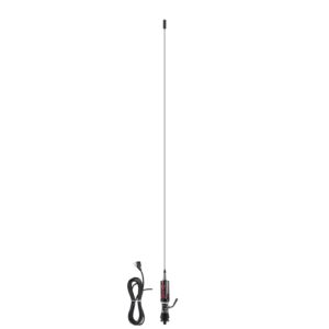 Antena LEMM TURBO IMPERO CB, preta