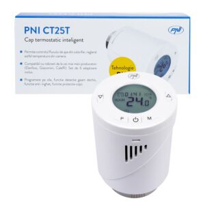Cabeça termostática inteligente PNI CT25T
