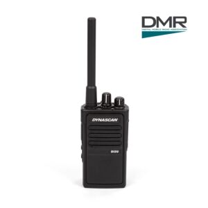 Estação de rádio portátil Dynascan D12U UHF, 400-470 MHz, 32 canais