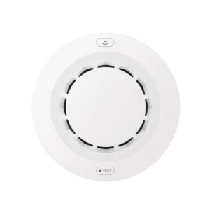 Sensor de fumaça sem fio PNI SafeHouse HS262 compatível com o aplicativo Tuya, alarme sonoro