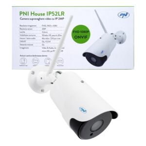 Câmera de vigilância de vídeo PNI House IP52LR 2MP