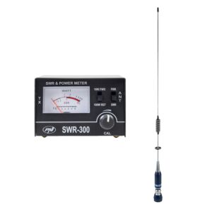 Antena CB PNI ML75 e refletômetro para medição de ROE