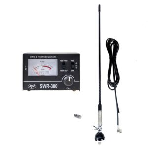 Antena PNI S60 CB e refletômetro para medição de ROE