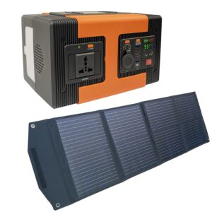 Central elétrica PNI GreenHouse SP606 42Ah 537,6Wh 600W com painel solar de 80W