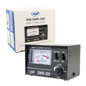 Medidor refletômetro pni SWR-300 PWR-SWR, para medir swr de antena de rádio em frequência 26-30mhz e potência de estação de rádio c