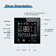 Termostato inteligente integrado PNI CT26B